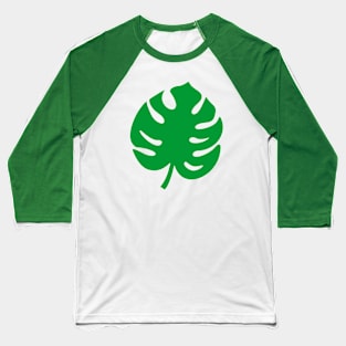 Philodendron Green Leaf Baseball T-Shirt